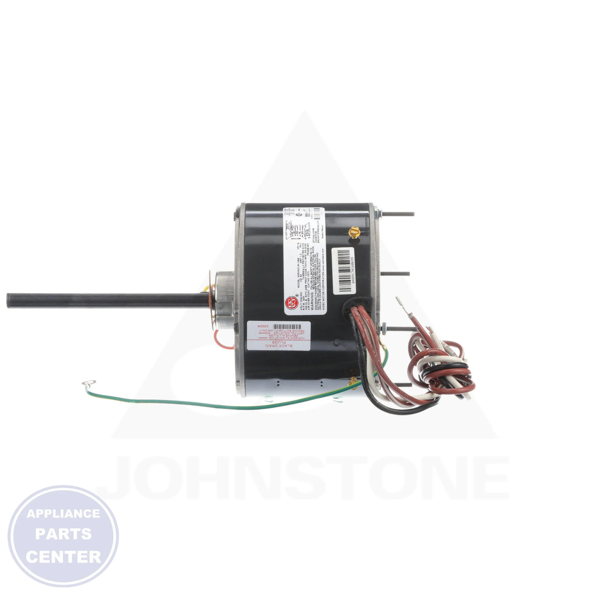 Condenser Fan Motor 1873 - Detailed view of 825 RPM and 1-speed operation