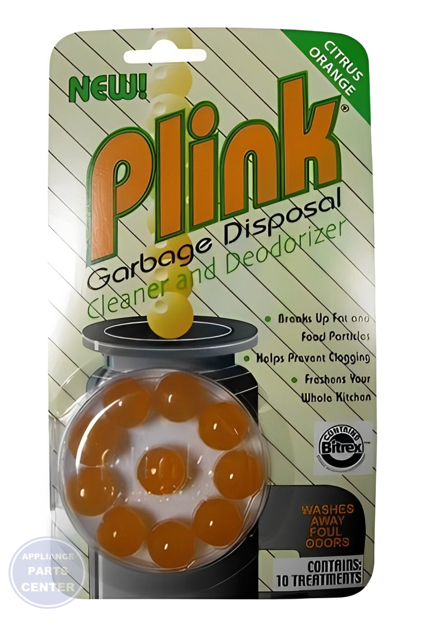 SUMMIT BRANDS RANGE CITRUS ORANGE PLINK DEODORIZER 19020 - Main view showing citrus orange scent for various range models