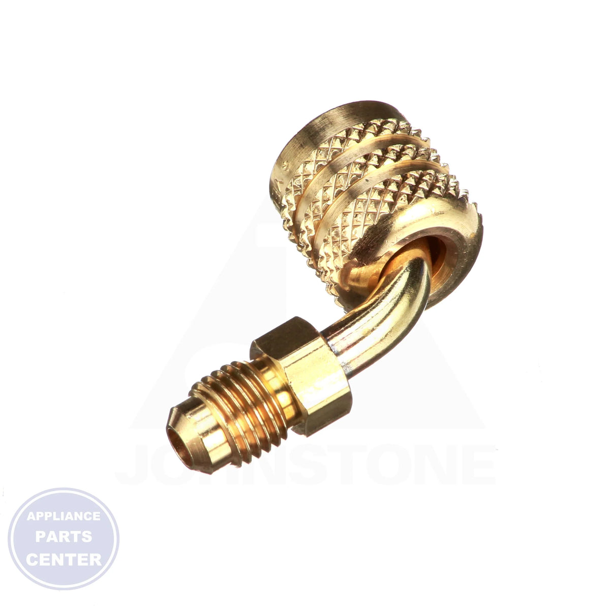 Reverse-Thread Adapter 1/4" 19204 - Side view with 1/4" specifications