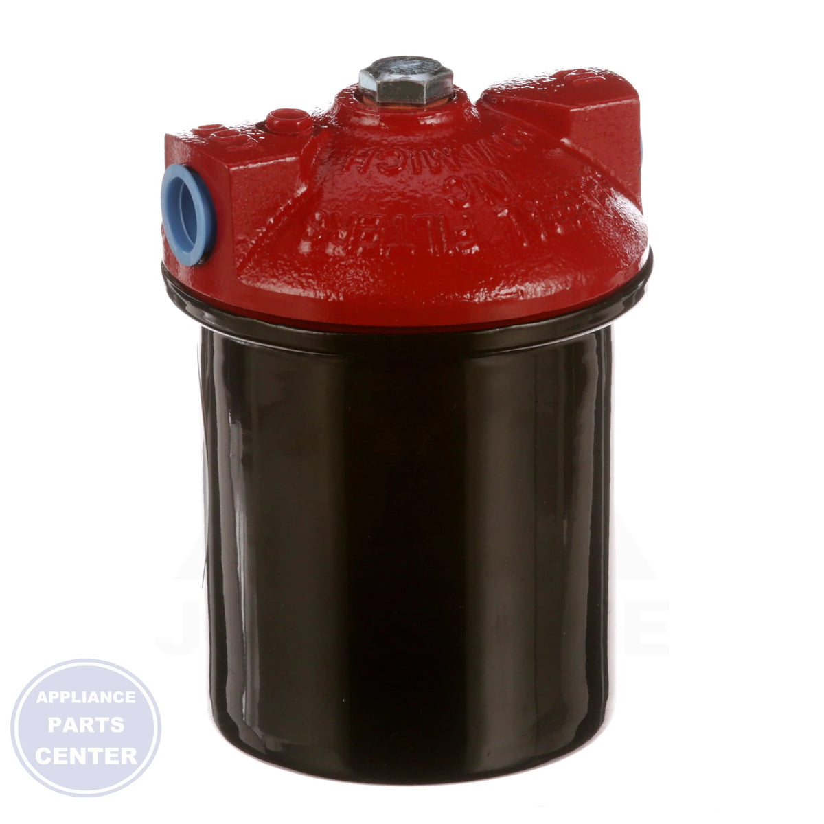 Fuel Oil Filter 1A-25B - Side view with 3/8 inch NPT pipe size
