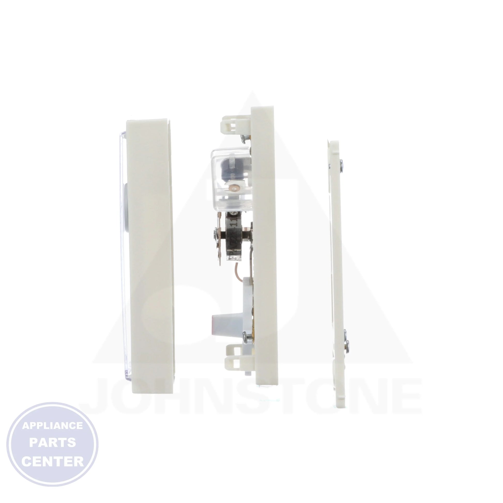 Heating Only Thermostat 1E30N-910 - Detailed view of 24VAC compatibility and 3-wire zone valve support