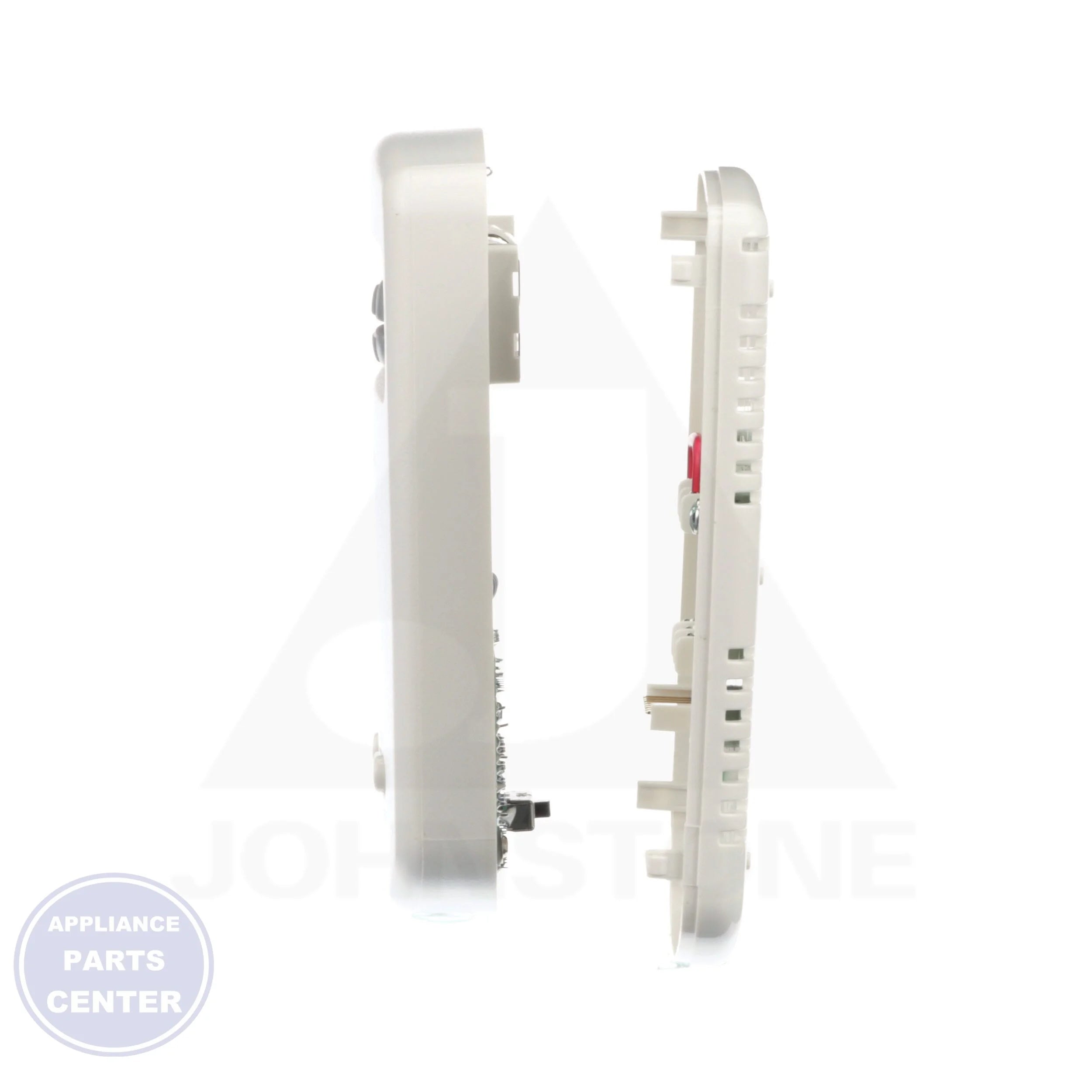70 Series™ Non-Programmable Thermostat 1E78-144 - Detailed view of battery-powered system and compatibility features