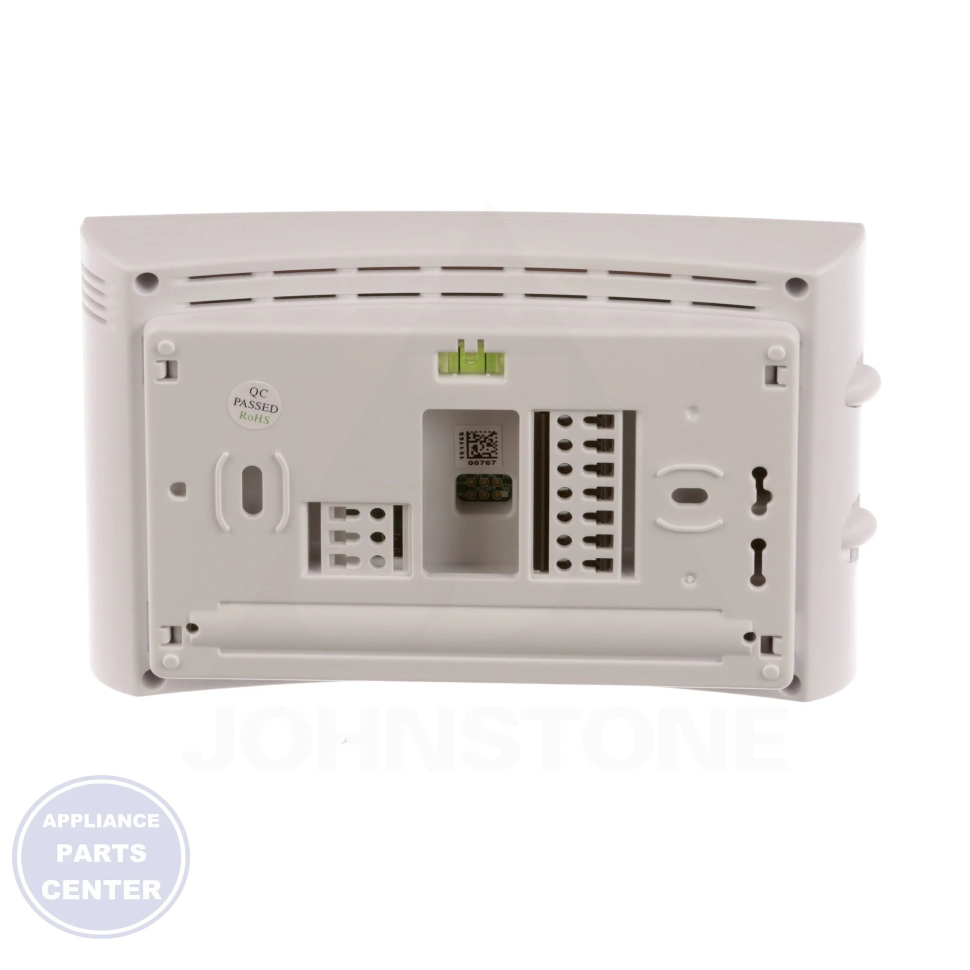 70 Series™ Non-Programmable Thermostat 1F75C-11NP - Side view with dimensions of 6x1.125x3.75 inches