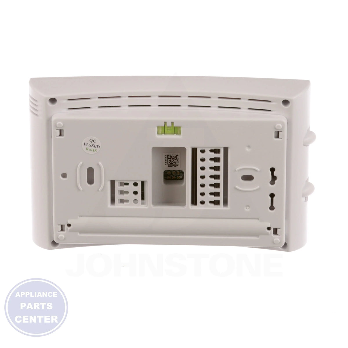 70 Series™ Non-Programmable Thermostat 1F75C-11NP - Side view with dimensions of 6x1.125x3.75 inches