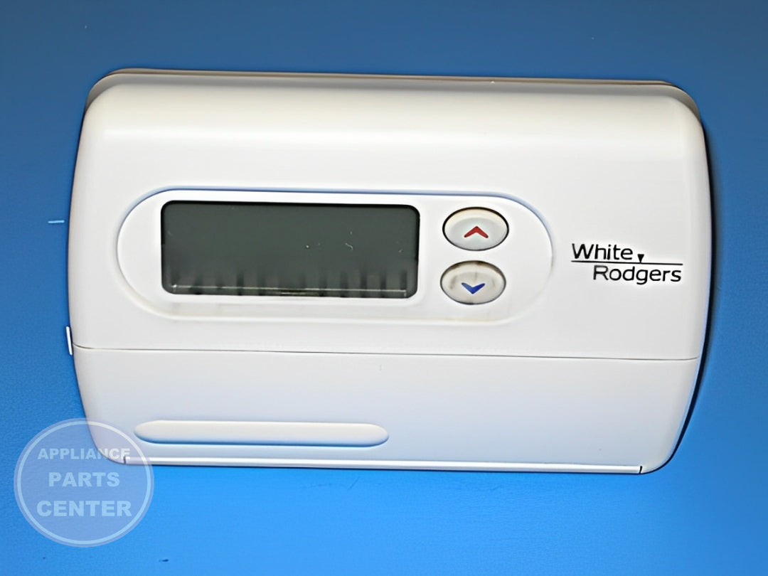 WHITE-RODGERS CLASSIC 80 1F86-344 - Side view with precise measurements