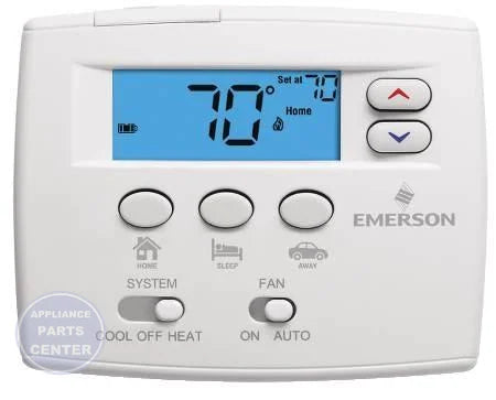 Blue™ Easy Set™ Thermostat 1F86EZ-0251 - Main view showing easy-to-read display for HVAC systems