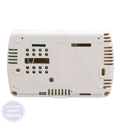 Classic 80 Series Non-Programmable Thermostat 1F89-211 - Side view with terminal designations and temperature range
