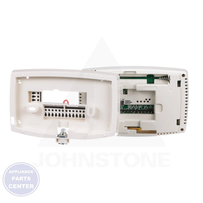 Blue™ Commercial Programmable Thermostat 1F95-0680 - Side view with 6.4" W x 4.2" H x 1.7" D dimensions