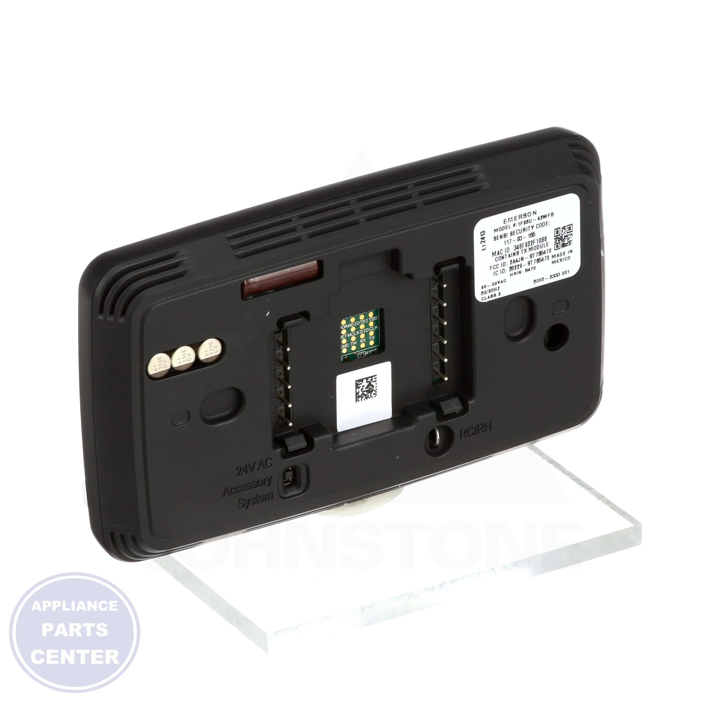 1F96U-42WFB - Side view with 5.6" x 3.25" x .77" dimensions