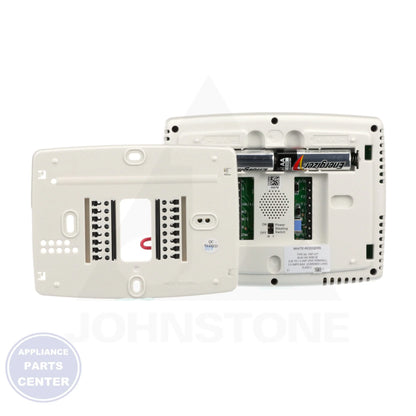 12" Touchscreen Thermostat 1F97-1277 - Side view with 5.9" width, 4.6" height, and 1.2" depth
