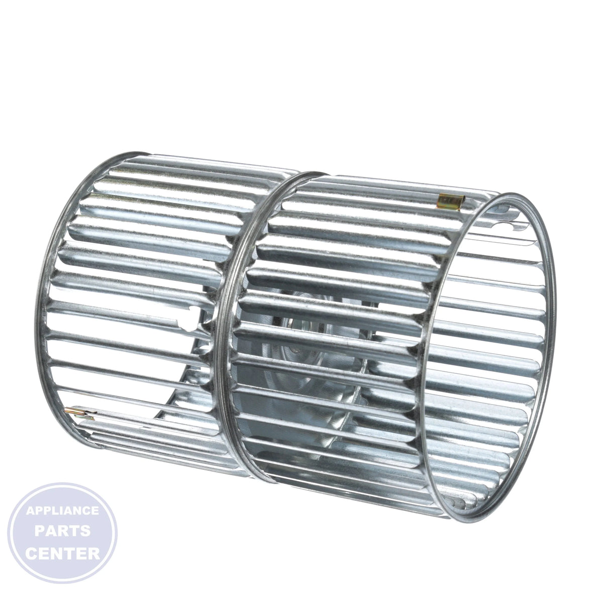 Direct Drive Double Inlet Blower Wheel 2-6032 - Side view with 5-3/4" diameter and 7-5/8" width