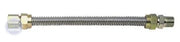 Stainless Steel Gas Appliance Connector 20-3132-24 - Main view showing corrosion-resistant steel for various models