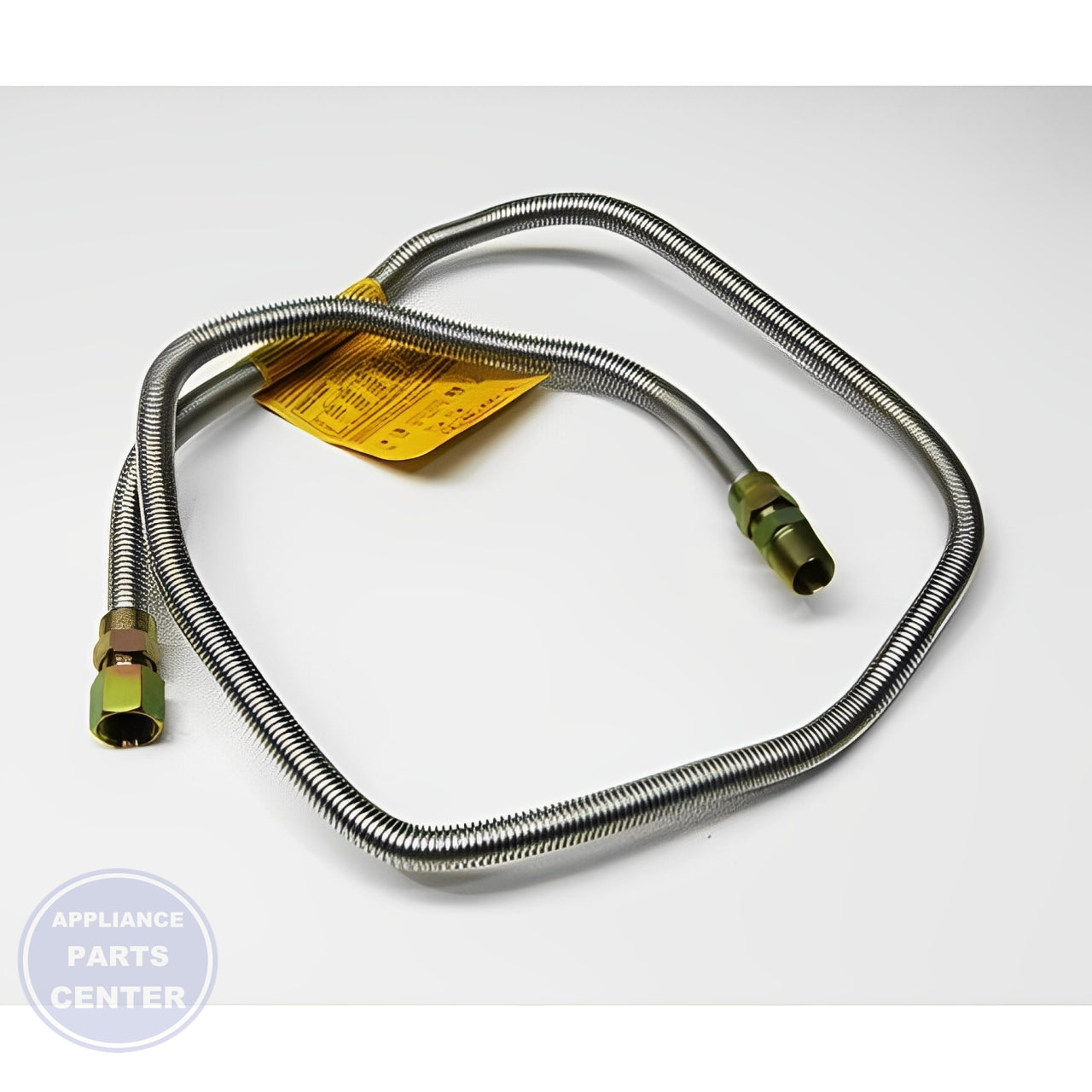 USD PRODUCTS USD 1/2" OD STAINLESS STEEL GAS CONNECTOR - Main view showing durable stainless steel construction for various gas appliances