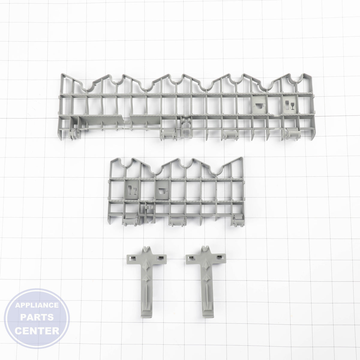 BSH LOWER CROCKERY BASKET 20003053 - Installation in BSH model, highlighting mounting points