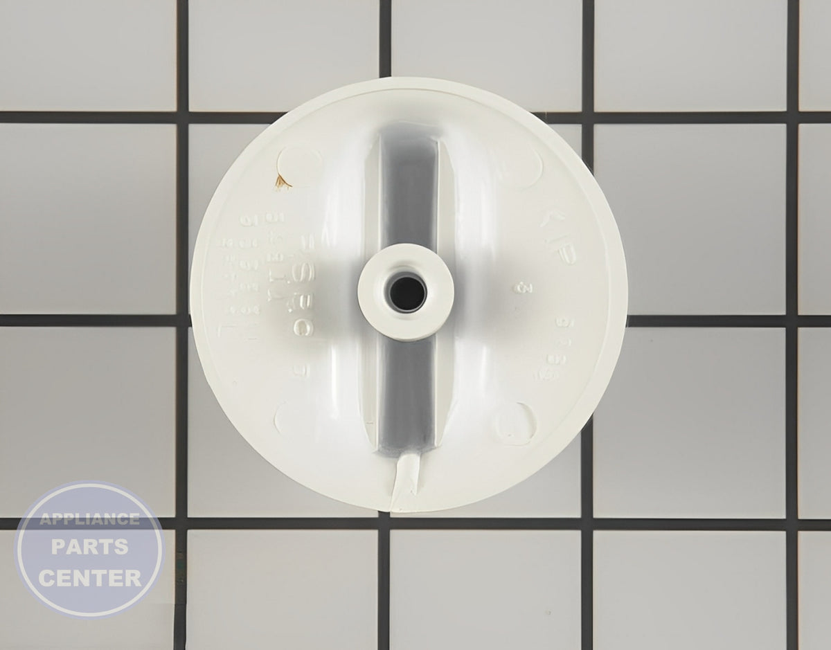 Timer Knob 201501W - Side view with X inches diameter