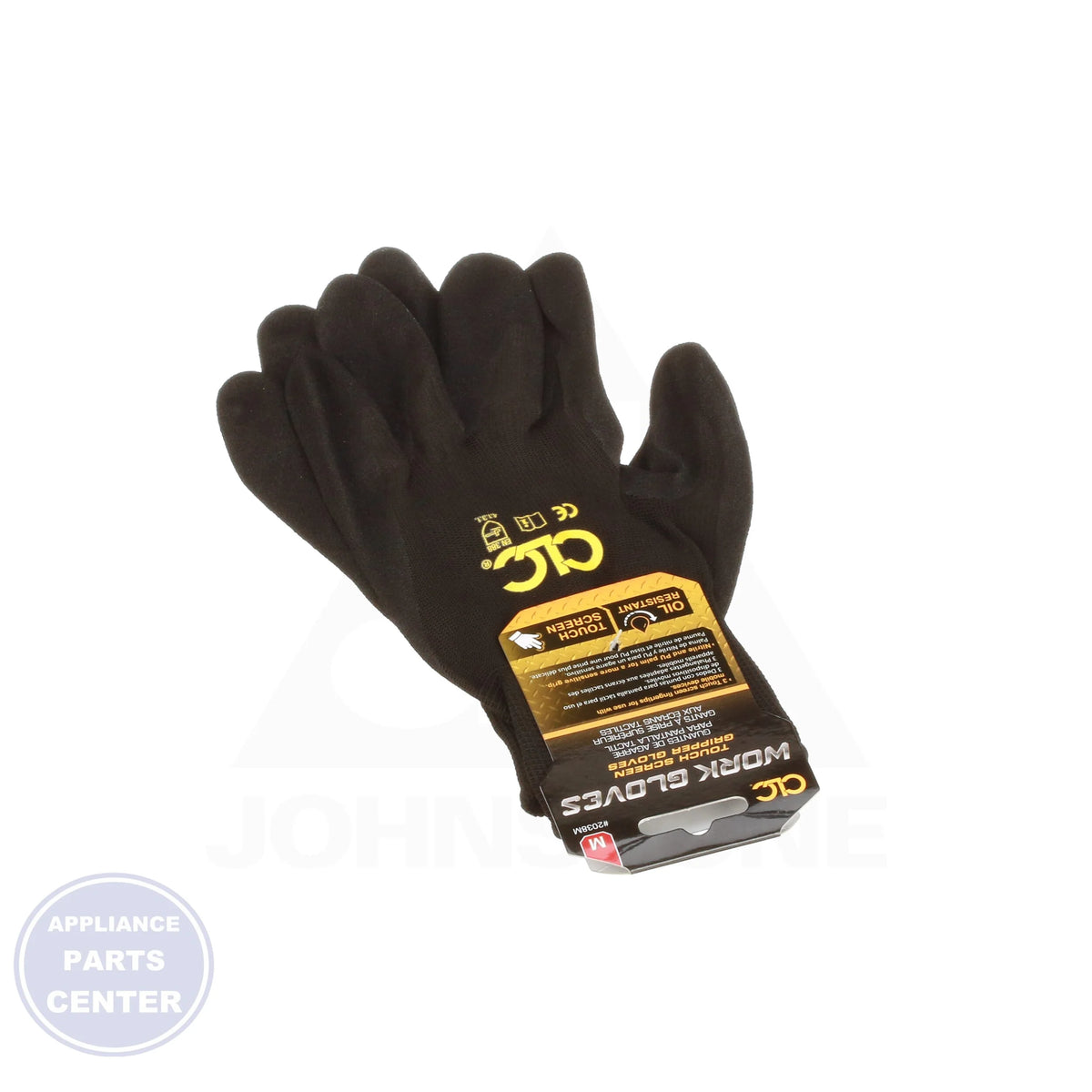 Technical Safety Gloves 2038M - Side view with sensitive Nitrile & Polyurethane palm