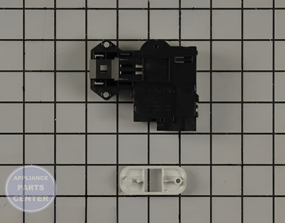 SPEED QUEEN Washer Dryer Lid Lock Kit 205222 - Detailed view of robust latch mechanism