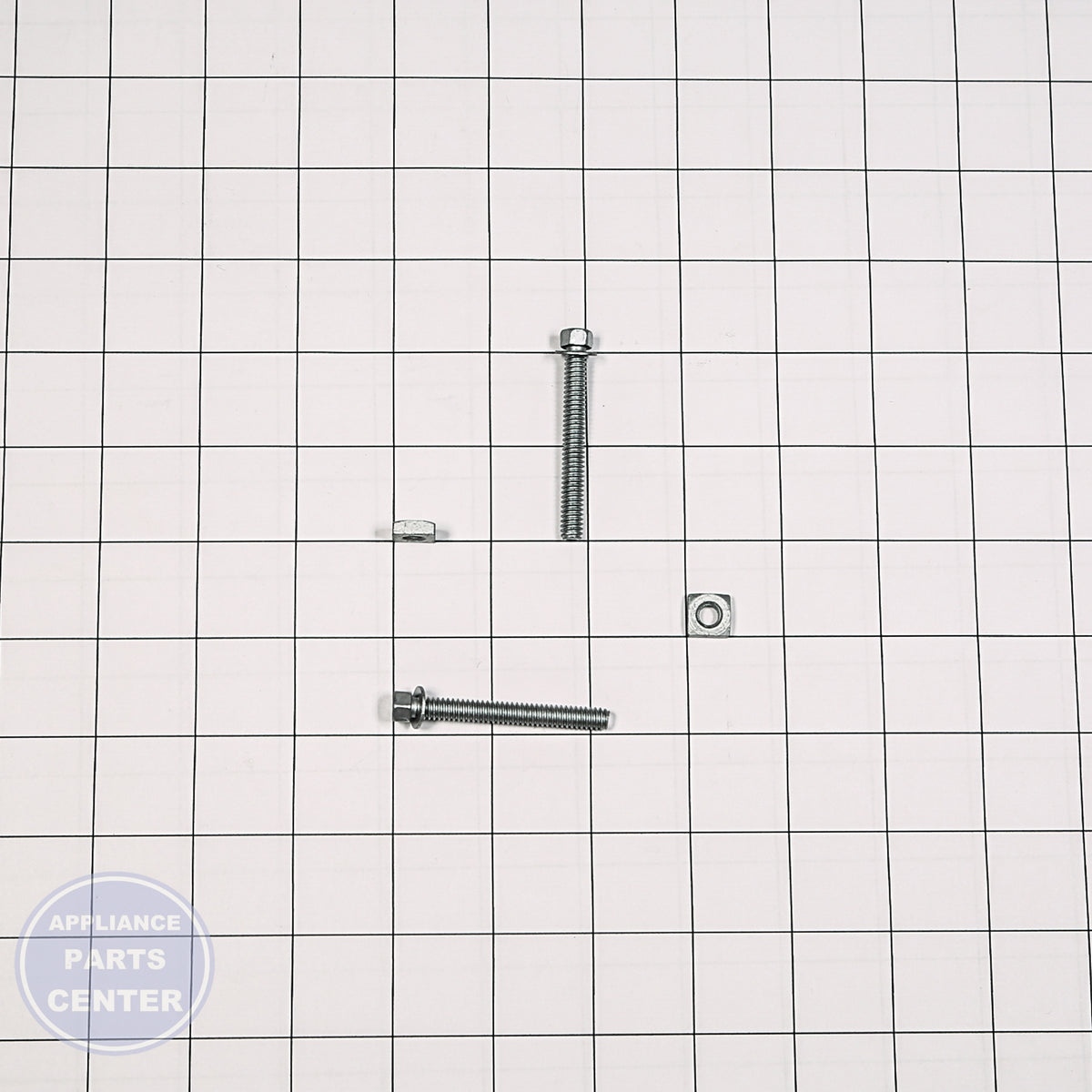 NUT BOLT 205529 - Side view with heavy load support up to 50 lbs