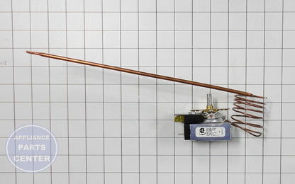 Range Thermostat Oven Broil 210779 - Side view with precise measurements