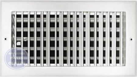 210 Series Adjustable Sidewall Ceiling Register 210VM14X04 - Main view showing vertical front bars for various models
