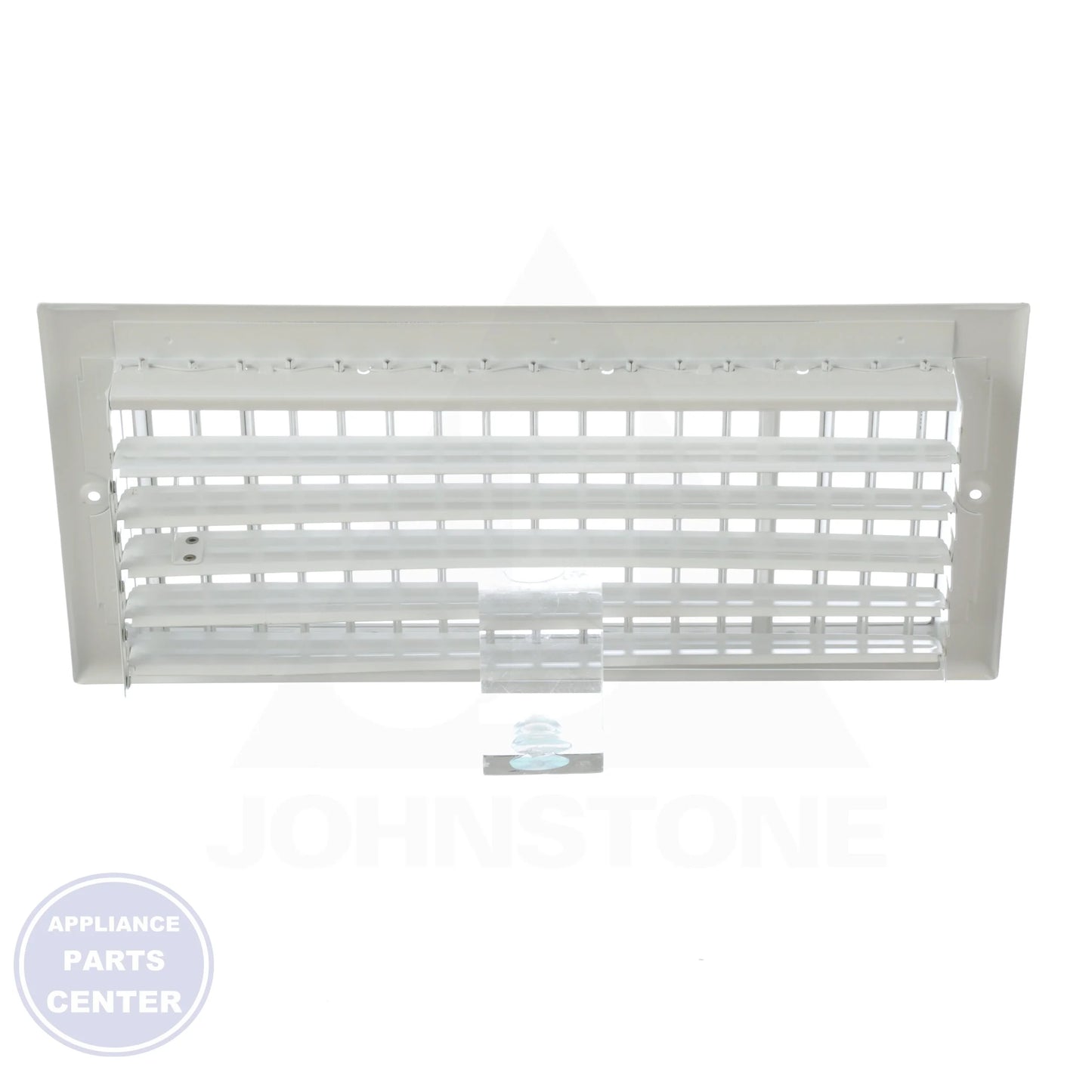 210 Series Adjustable Sidewall Ceiling Register 210VM14X04 - Side view with 14" x 4" measurements