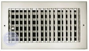 [Brand] 210 Series Adjustable Sidewall Ceiling Register 210VM24X12 - Main view showing Multi-Shutter damper for various models