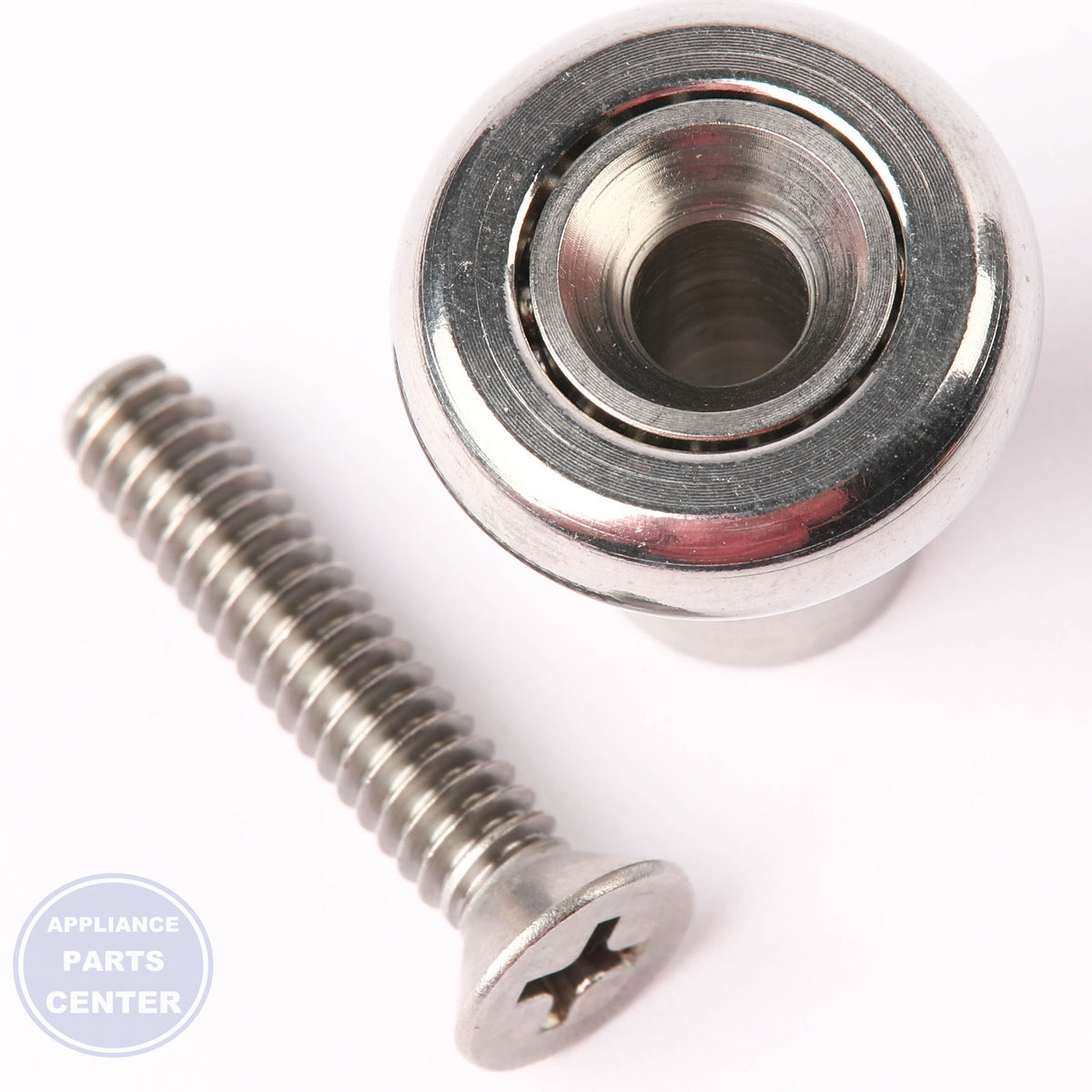 RACK ROLLER VERTICAL (PKD) 211090P - Side view with 25 lb capacity