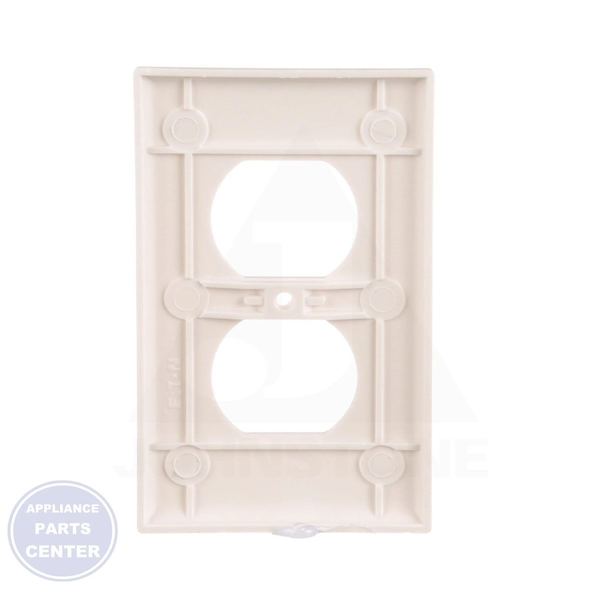 Wall Plate 2132W - Side view with warp-resistant phenolic material