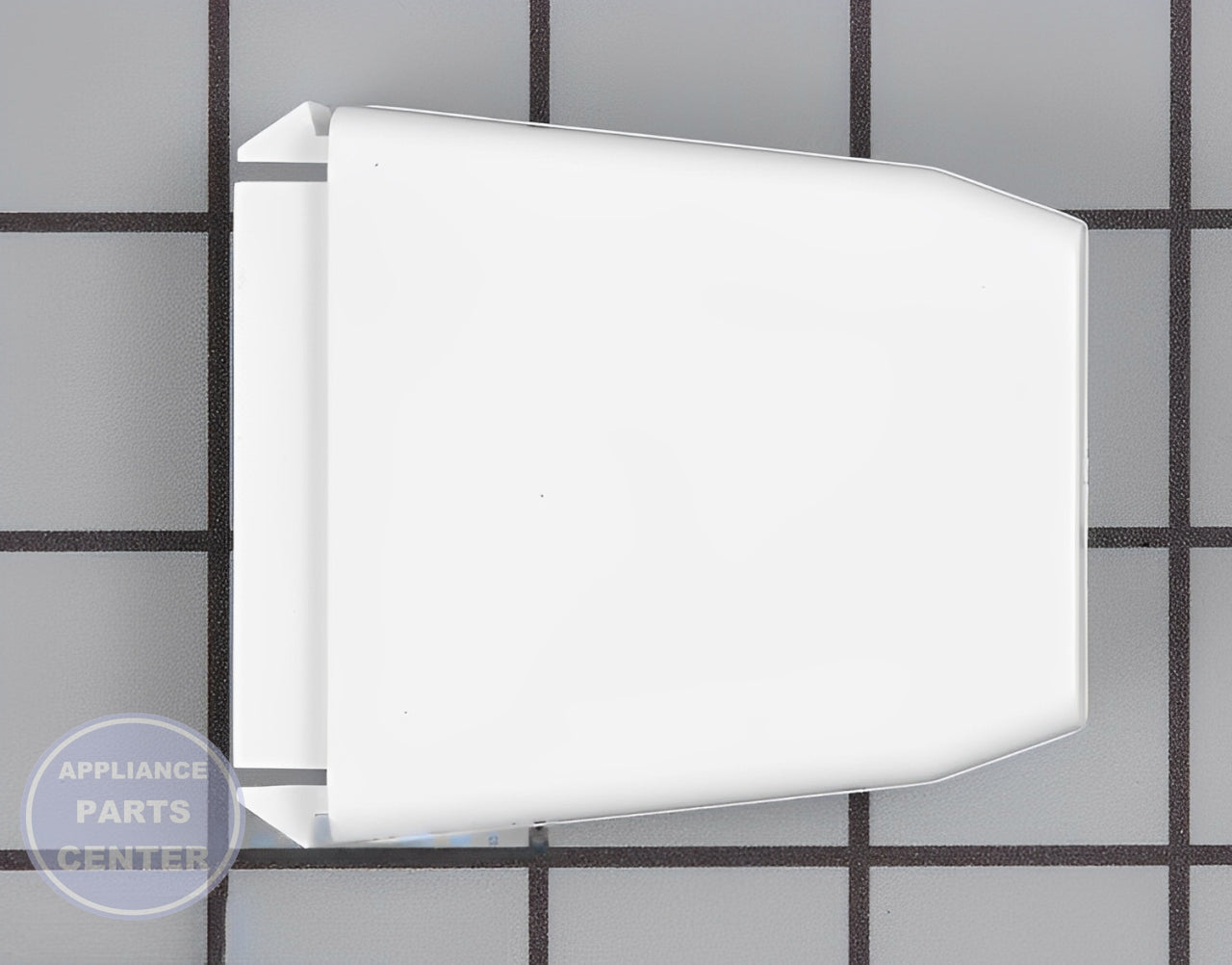 FRIGIDAIRE REFRIGERATOR WHITE DOOR SHELF ENDCAP LEFT OR RIGHT - Main view showing versatile storage for various WCI models