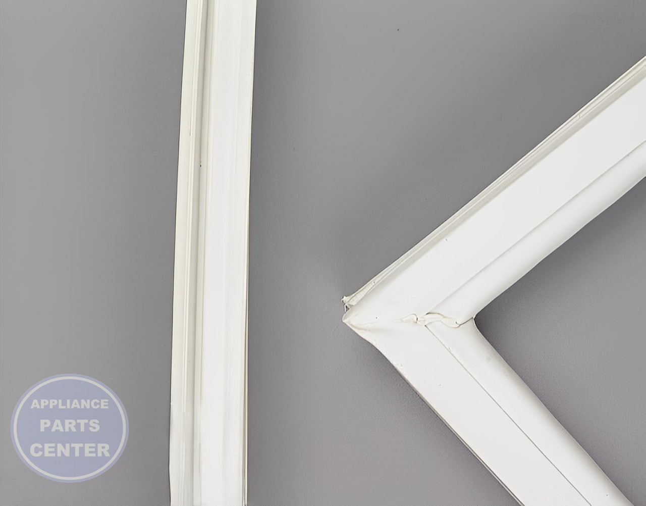 WHIRLPOOL REFRIGERATOR FRESH FOOD DOOR GASKET WITH SEAL 2159057 - Main view showing airtight seal for WPL models