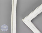 WHIRLPOOL REFRIGERATOR FRESH FOOD DOOR GASKET WITH SEAL 2159057 - Main view showing airtight seal for WPL models