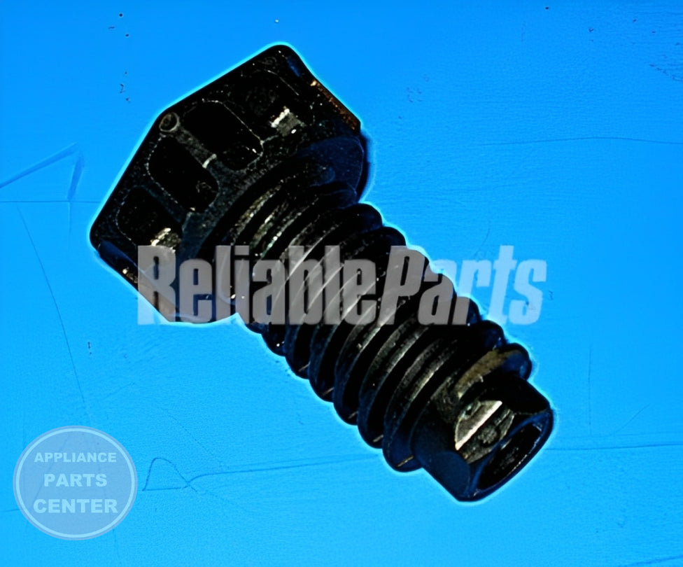 FRIGIDAIRE DRYER ADJUSTABLE LEVELING FOOT LEG 216396900 - Side view with 50 lbs support capacity