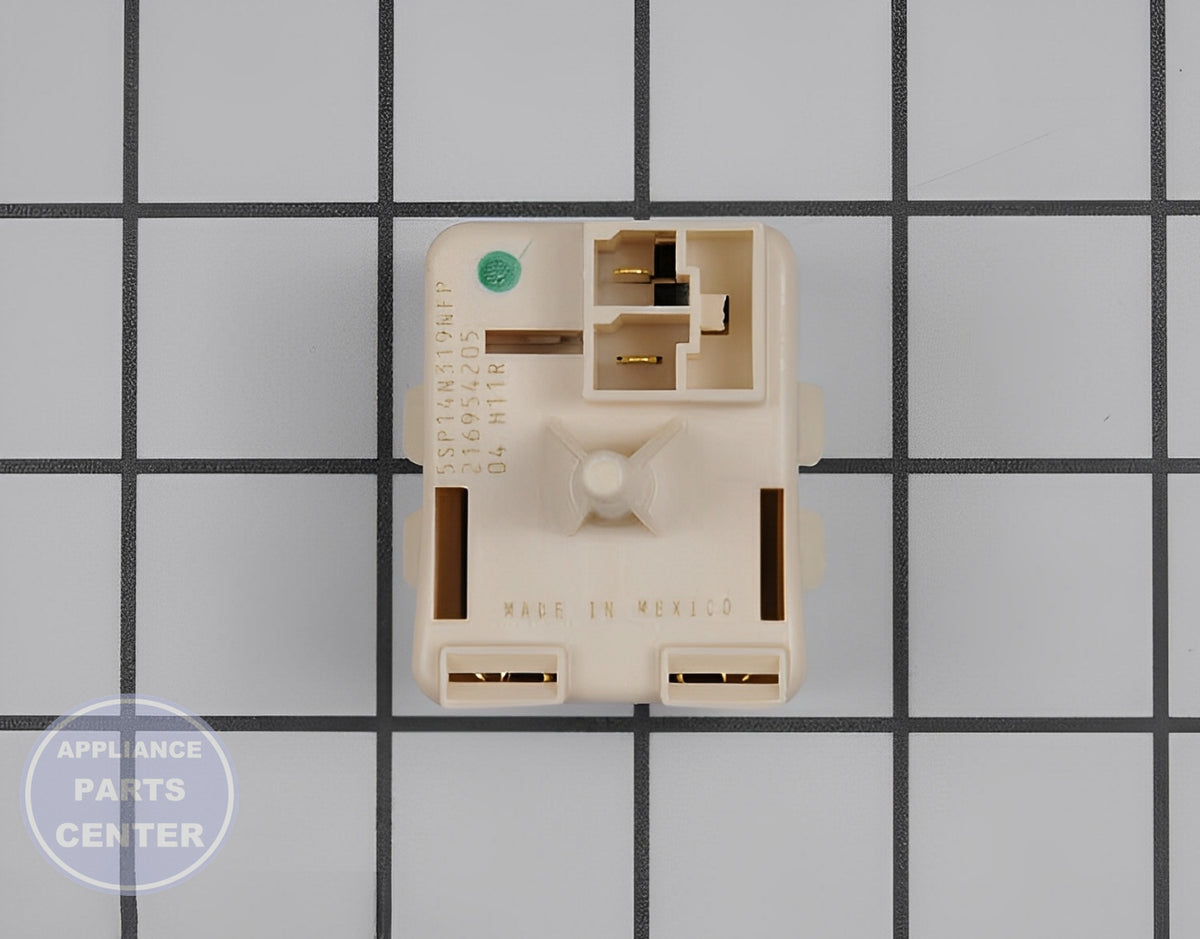 FRIGIDAIRE REFRIGERATOR COMPRESSOR FREEZER CONTROLLER 216954235 - Installation in specific model showing mounting points