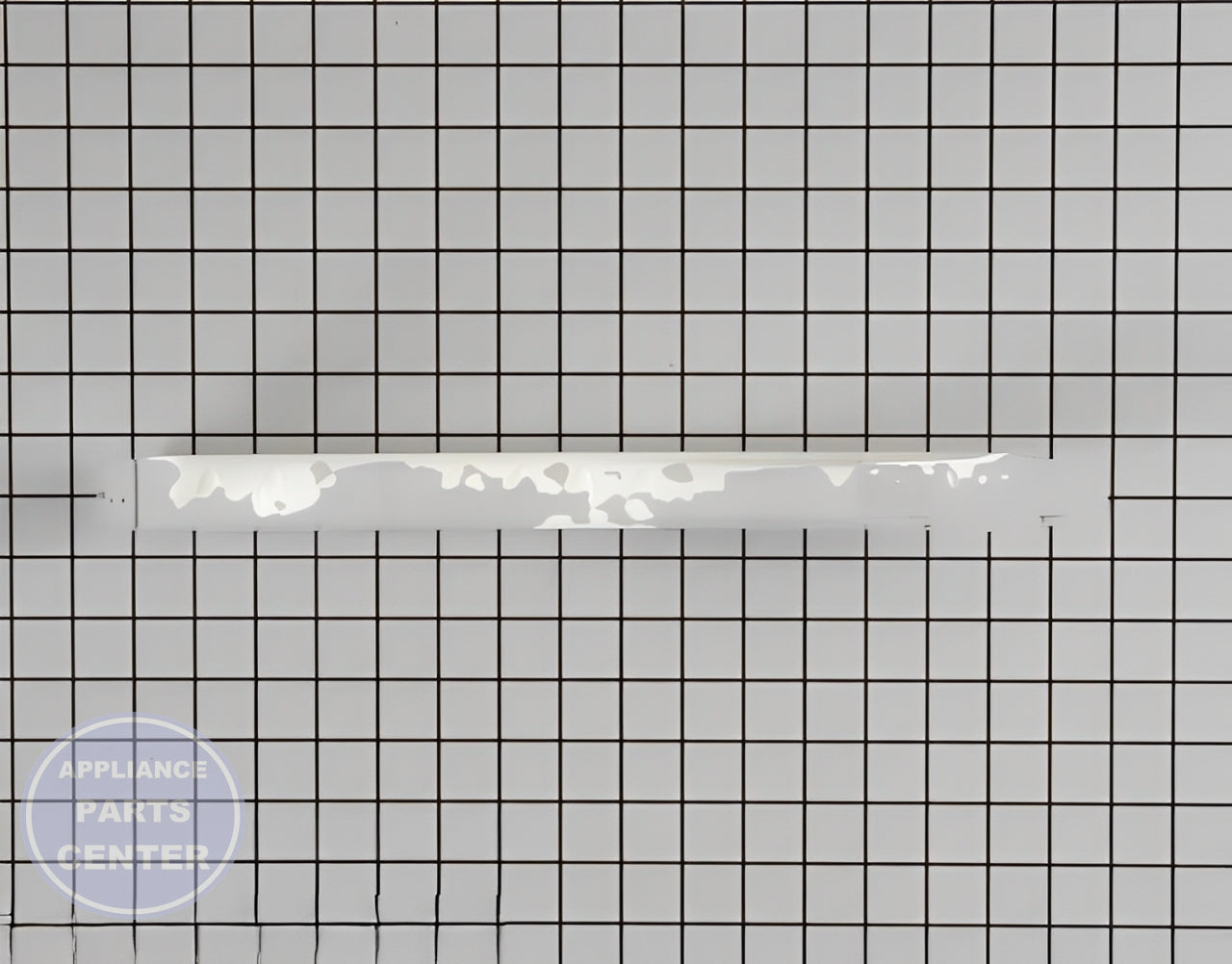 FRIGIDAIRE REFRIGERATOR WHITE FRESH FOOD DOOR HANDLE 218779901 - Detailed view of high-quality craftsmanship