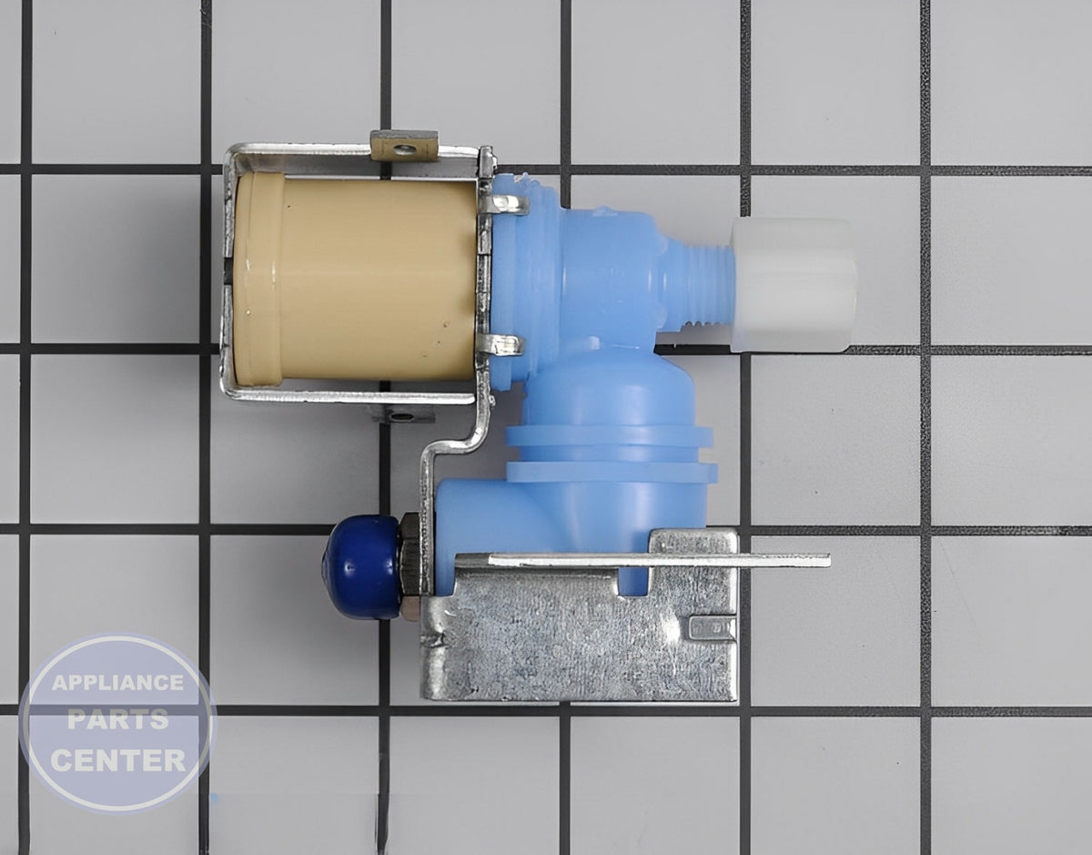 FRIGIDAIRE WATER VALVE SINGLE SOLENOID 218859701 - Main view showing water flow regulation for WCI refrigerators