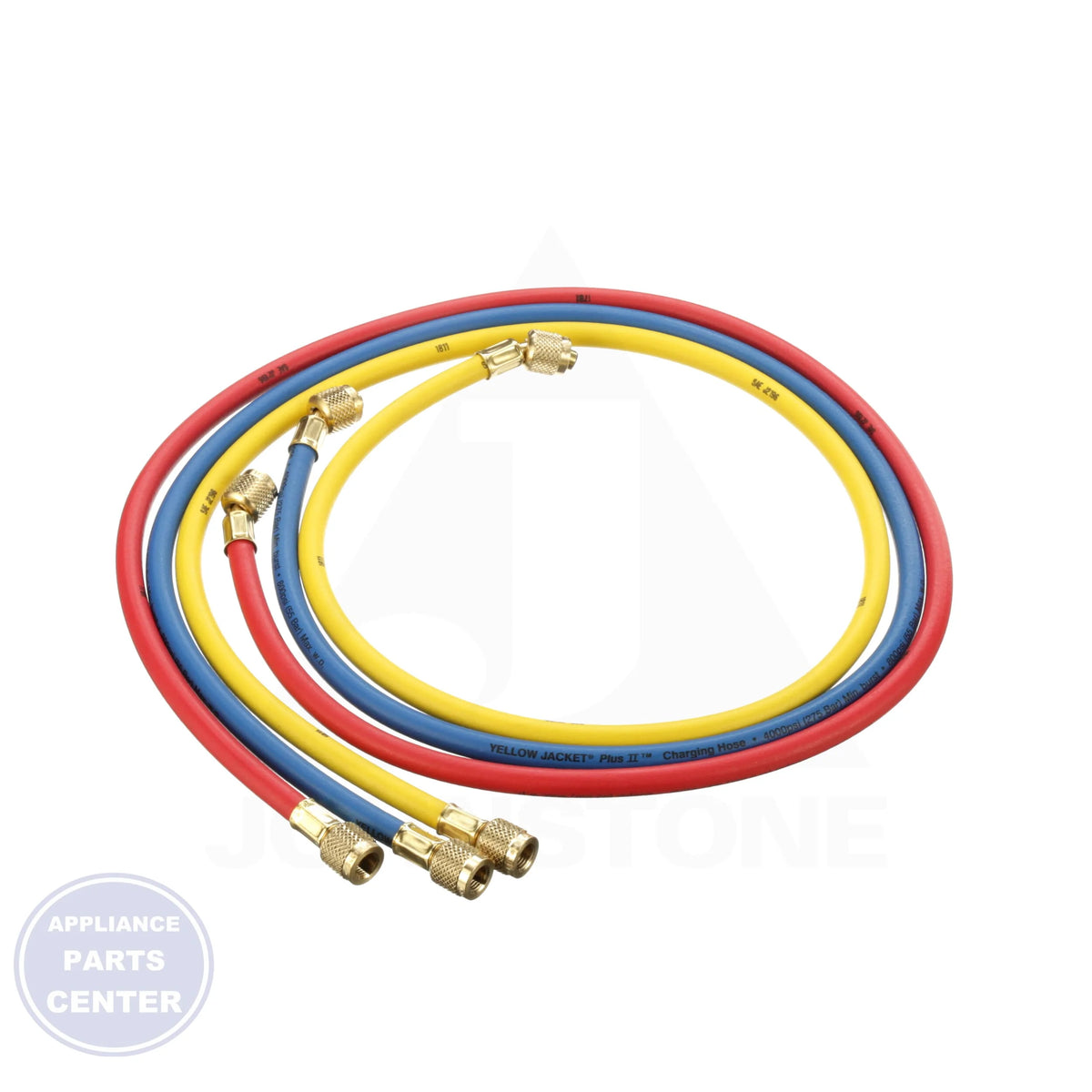 Plus II Charging Hose Set 21984 - Detailed view of double barrier protection