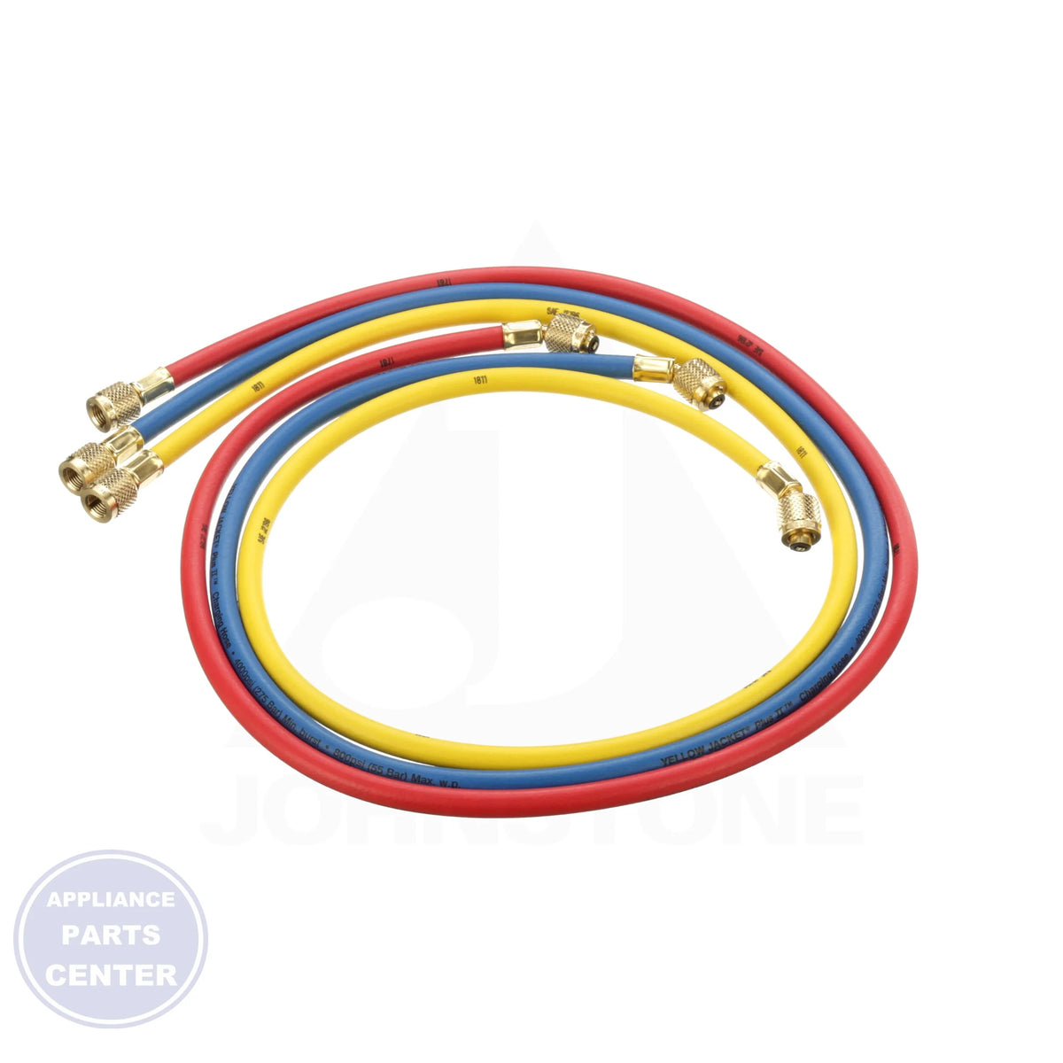 Plus II Charging Hose Set 21984 - Side view with 4-foot length