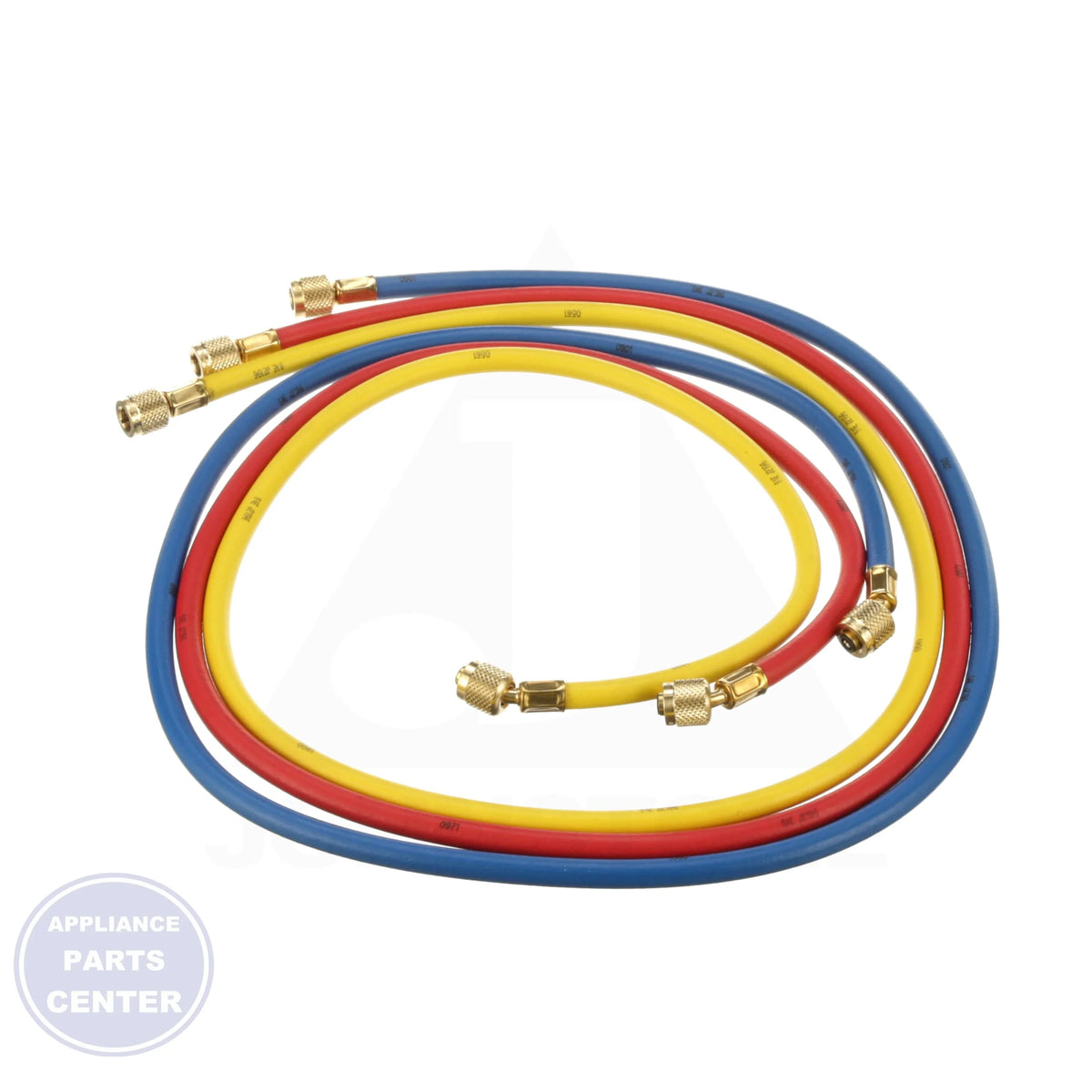 1/4" Plus II Charging Hose Set 21985 - Side view with 60 inch length