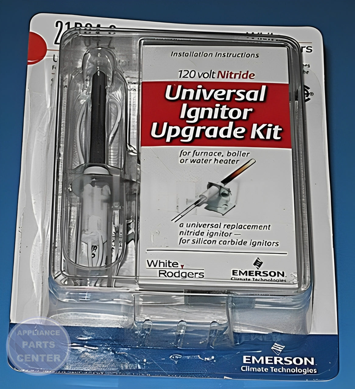 WHITE-RODGERS FURNACE IGNITER UPGRADE KIT 21D64-2 - Detailed view of durable technical details
