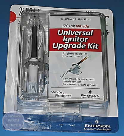 WHITE-RODGERS FURNACE IGNITER UPGRADE KIT 21D64-2 - Installation in specific model demonstrating key mounting points