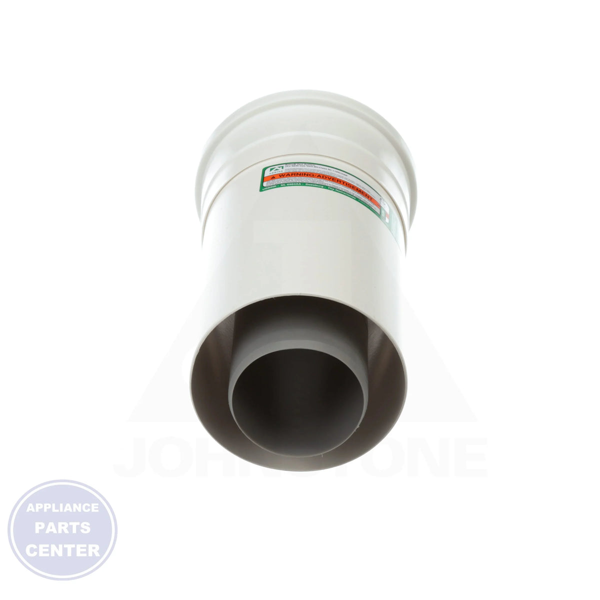 10" Condensing Vent Pipe Extension 224087PP - Side view with 10'' diameter specs