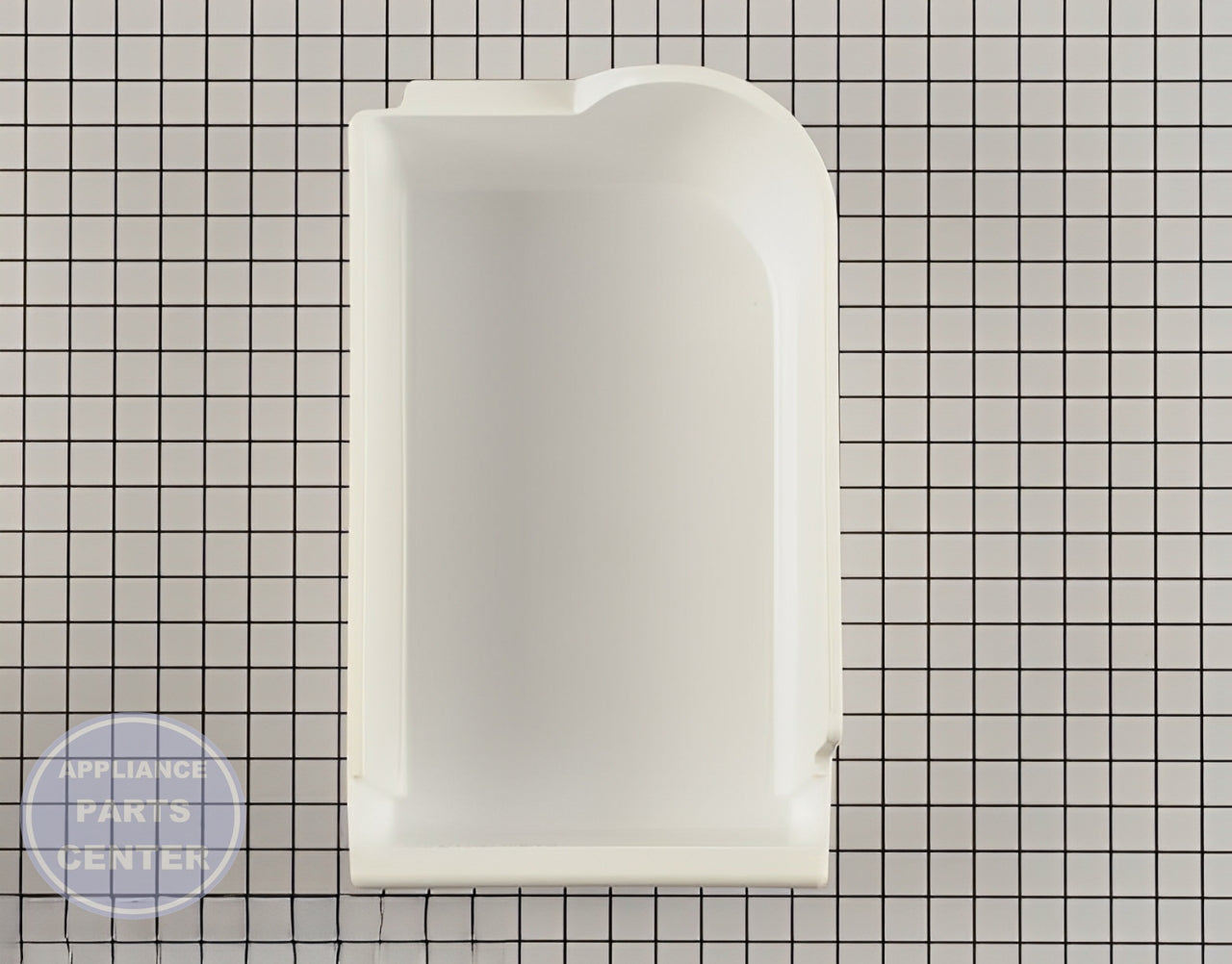WHIRLPOOL REFRIGERATOR ICE CONTAINER 2254352A - Main view showing ice storage for WPL Refrigerator models