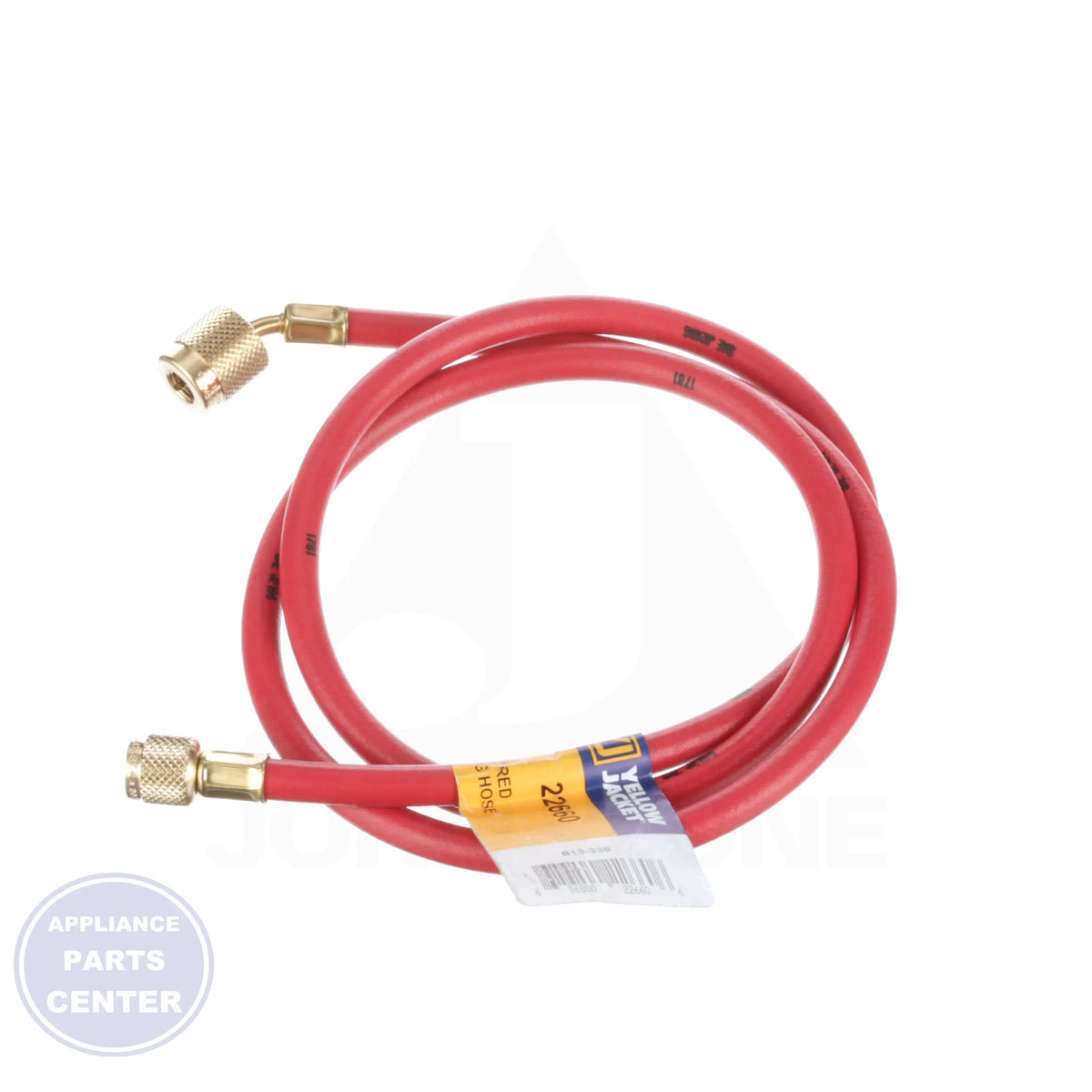 [Brand] Plus II Charging Hose 22672 - Detailed view of Sealright Fitting