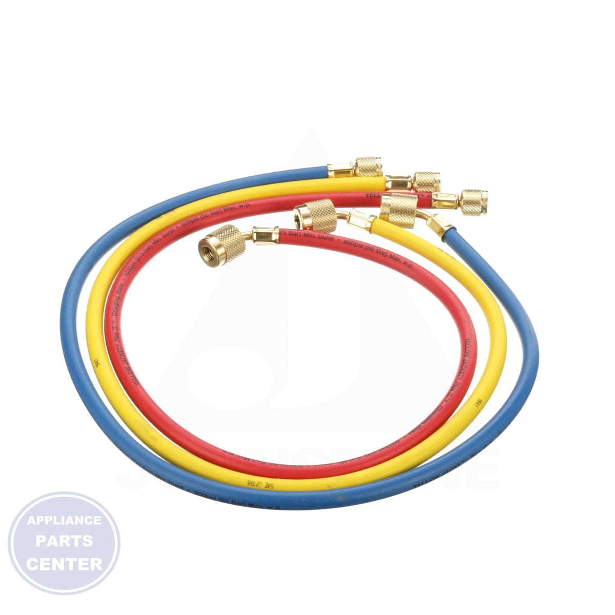 Plus II Charging Hose Kit With Sealright Fitting 22983 - Side view with 3-foot length