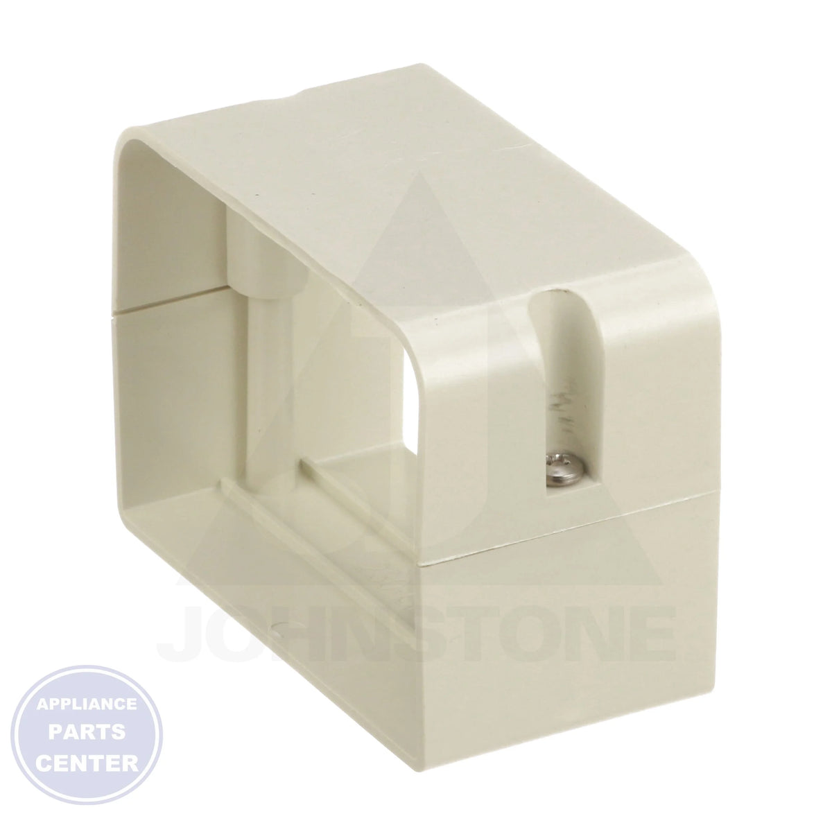 SpeediChannel™ Union Coupling 230-CP4 - Detailed view of natural off-white PVC material