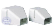 [Brand] 6in. SpeediChannel™ Duct End 230-DE6 - Main view showing neat installation for various models