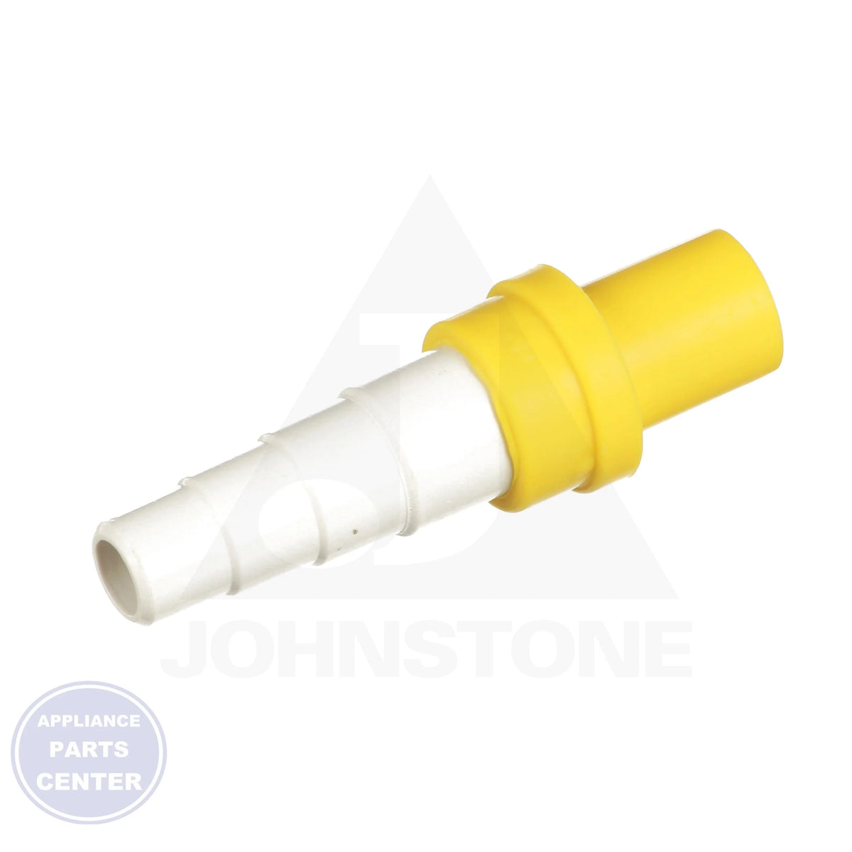 Drain Line Adapter 230-DLF16 - Side view with precise 16mm measurements