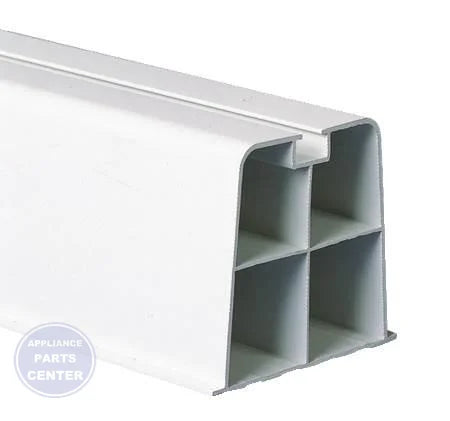 White Hef-T-Blocks™ 230-MB36W - Main view showing sliding rail feature for mini-split units