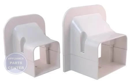 SpeediChannel™ Line Set Cover System 230-SF3 - Main view showing paintable PVC construction for various HVAC models