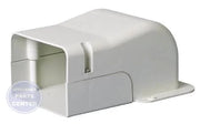 SpeediChannel™ Wall Penetration 230-WC4 - Main view showing lineset concealment for B14-549 model